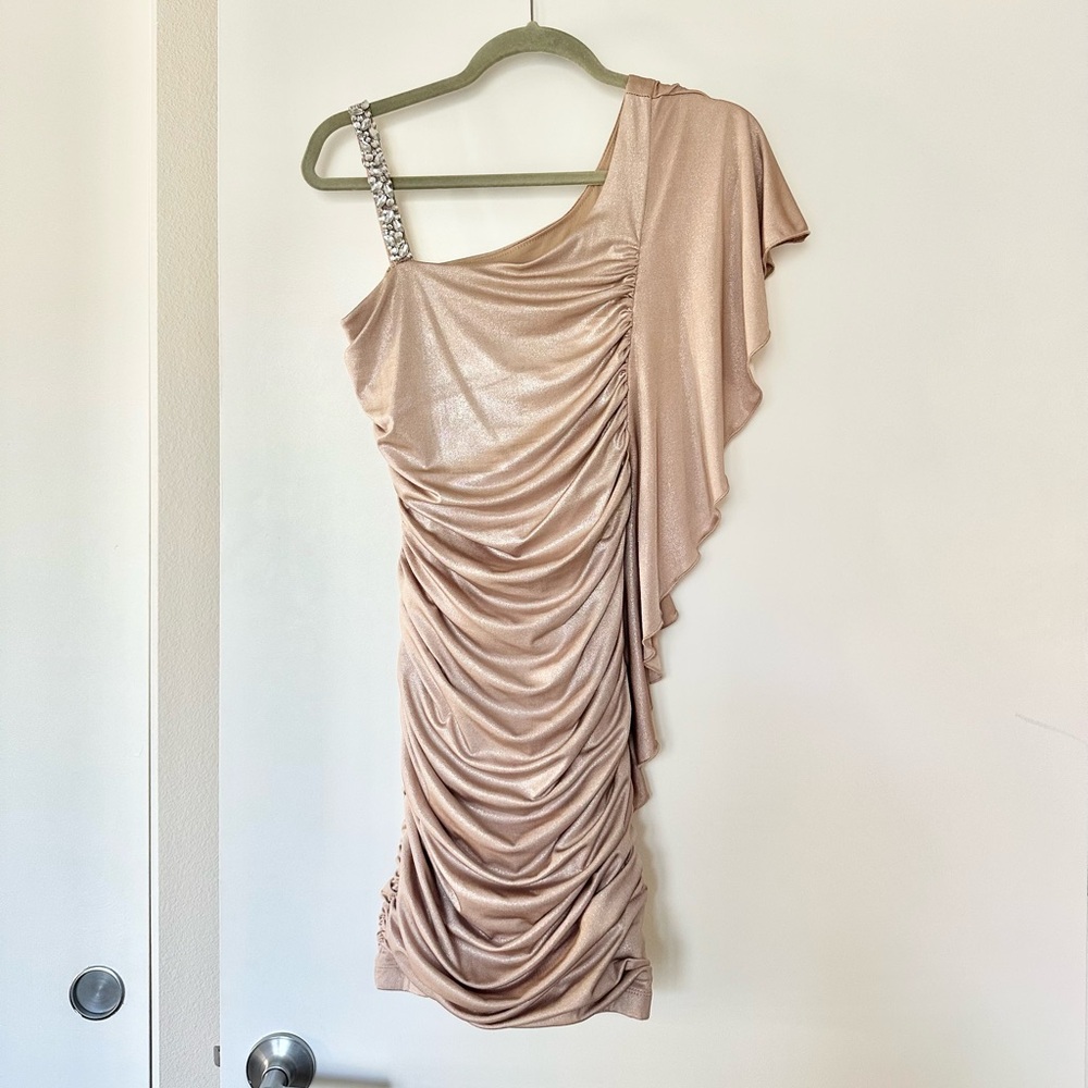 City Triangles Pageant Interview Ruched Bodycon Dress Size Medium Nordstrom